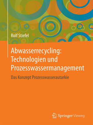 cover image of Abwasserrecycling
